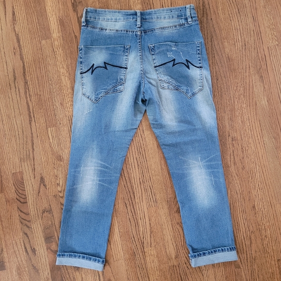 Parasuco distressed boyfriend jeans - Picture 2 of 5